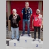 Siegerpodium Liegendmatch von links nach rechts: Anton Jakob (2. Rang), Markus Schenkel (1. Rang) und Heinz Burri (3. Rang)